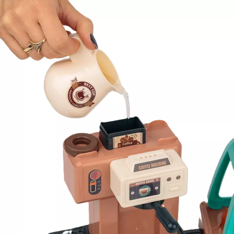 Extralink Toys Set Little Barista Ekspres Kawiarnia 40 EL