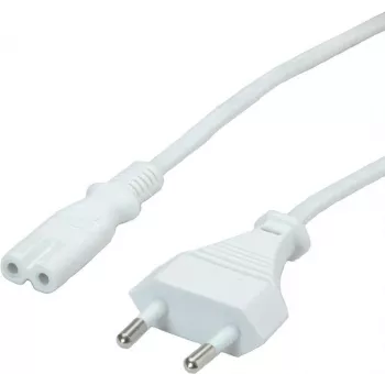 Value 19.99.2091 Maitinimo laidas baltas 3 m CEE7/16 IEC 320 (19.99.2091)