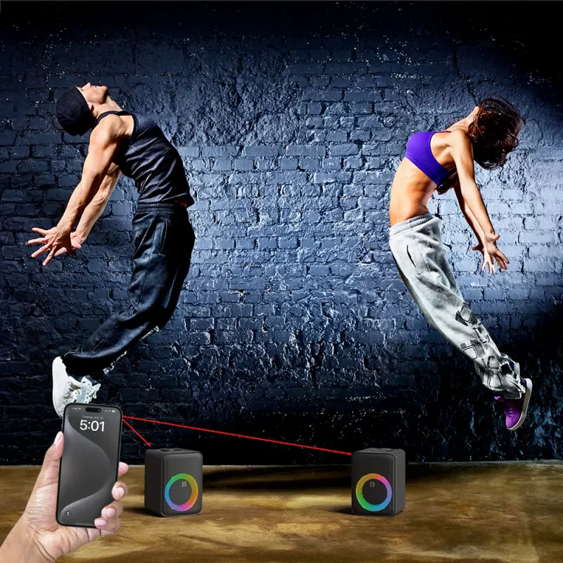 Nešiojamas garsiakalbis Tellur Bluetooth Speaker Buzz, juodas
