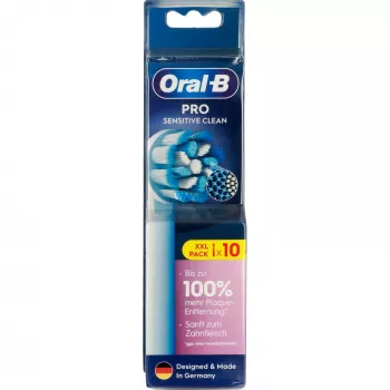 Pakeičiamieji šepetėlių antgaliai Oral-B Pro Sensitive Clean, 10 vnt.