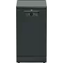 Įmontuojama indaplovė BEKO BDFS26123AQ, 45 cm, 10 komplektų, 49 dB, antracitas