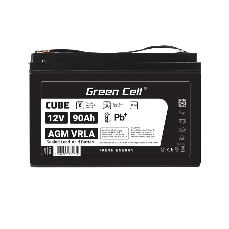 Baterija AGM VRLA 12V 90Ah IP54