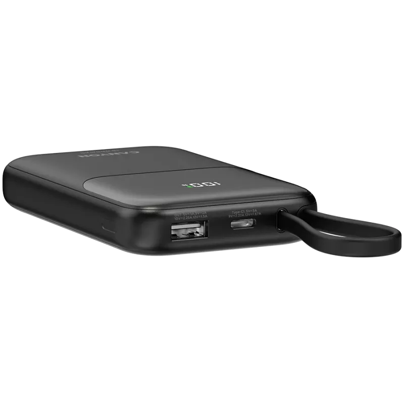 OnPower 101 įmontuotu kabeliu 10000 mAh PD22.5W juoda