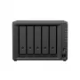 Synology DiskStation DS1525+ NAS/saugyklos serveris Ryzen Embedded V1500B 8 GB DDR4 0 TB Juodas