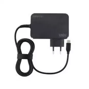 Mobilis Energia 100W USB-C GaN įkroviklis nešiojamam kompiuteriui ir planšetei su 1,8 m laidu, juodas