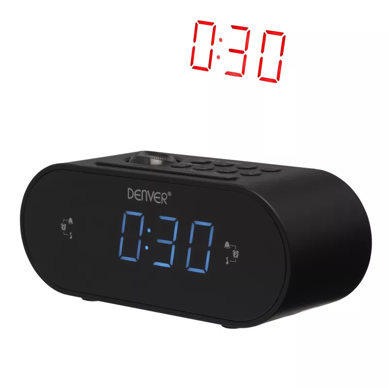Denver CRP-717 – kompaktiškas radijo laikrodis su LED ekranu