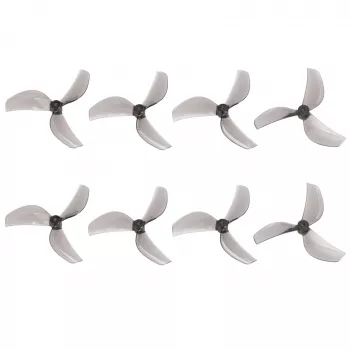 Gemfan 45mm trijų ašmenų propeleris pilkas | Drono propeleriai | 8 vnt.