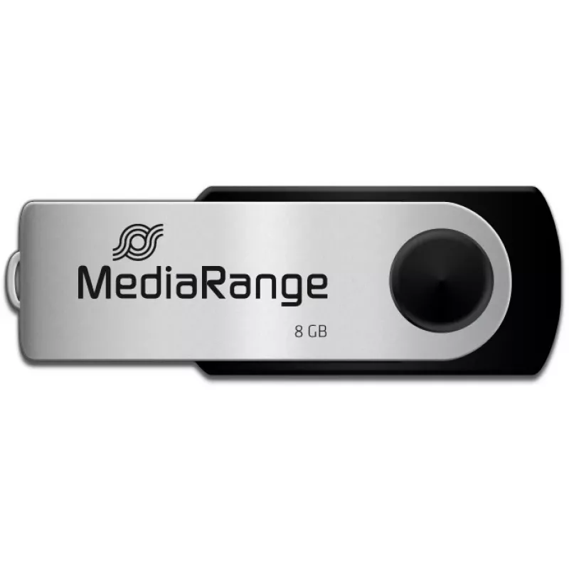 USB atmintukas MediaRange 8 GB USB Type-A Micro-USB MR908