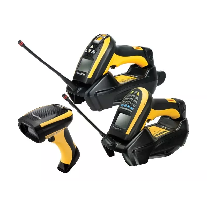 Datalogic PowerScan PM9100 USB rinkinys – belaidis brūkšninių kodų skaitytuvas, RF (433 MHz)