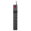 Prailginimo laidas Lestar 3 m vidaus juodas su jungikliu ir indikatoriumi, 230 V AC, 10 A