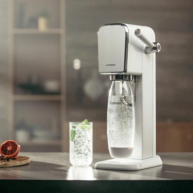 SodaStream Art gazuotas vandens aparatas baltas QC su 1L PET buteliu (1013511310)