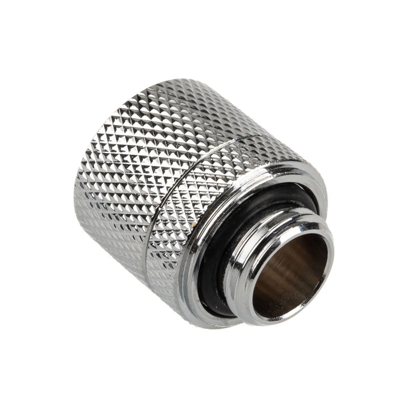 Alphacool Eiszapfen jungtis tiesi G1/4 colio AG į 13/10 mm - chromuotas sidabras