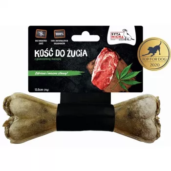SYTA MICHA Kaulas stipriems sąnariams – kramtomas žaislas šunims – 13,5 cm