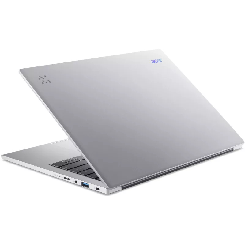 Nešiojamas kompiuteris Acer Aspire 14 AI A14-61M-R4US — 14 colių WUXGA, AMD Ryzen AI 5 330 3.4 GHz, 16 GB LPDDR5x, 1 TB SSD, Windows 11 Home, sidabrinis