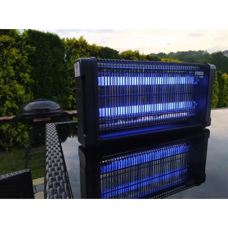 Insekticidinė lempa NOVEEN IKN30 Juoda — UV šviesa, energiją taupanti, vidaus vabzdžių kontrolė