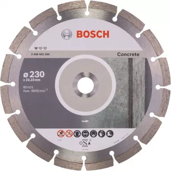 Pjovimo diskas BOSCH 230x22 mm SEG betonui