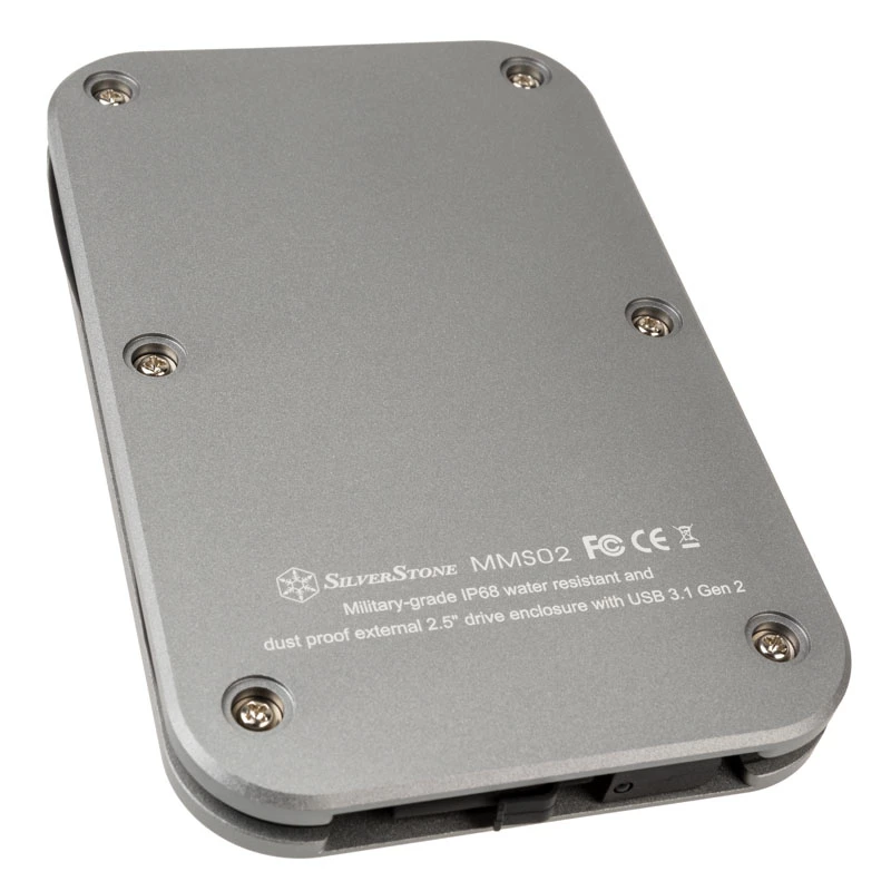 SilverStone Mammoth Series MMS02 – Išorinis diskų dėklas 2,5 colio (6,4 cm)