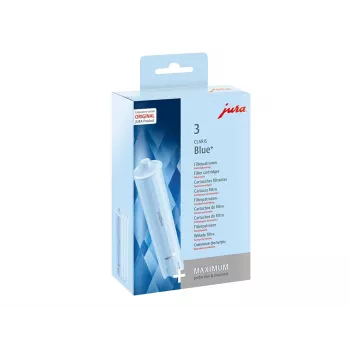 Vandens filtro kasetė JURA CLARIS Blue+ – suderinama su Jura, 65 l talpa, 3 vnt. pakuotė