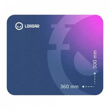 Žaidimų pelės kilimėlis Lorgar LRG-GMP133 violetinis