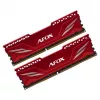 AFOX GAMING DDR4 2×16GB 32GB 3200MHz CL16 1.35V XMP2 Raudona darbalaukio RAM