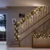Išmanios šventinės girliandos NANOLEAF 1D STARTER KIT 250 LED 20 m IP44 (NF084K02-20XLS)