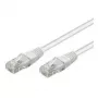 Wentronic Goobay CAT 5e jungiamasis laidas, U/UTP, baltas, 50 m – CCA vario mišinys (68509)