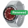 Samsung Renewed Galaxy Watch 6 Classic BT 43mm išmanusis laikrodis, sidabrinis, A klasė