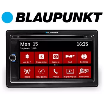 Automobilinis multimedijos imtuvas BLAUPUNKT LEIPZIG 690 – DAB+, navigacija, Bluetooth, 200W, tvirtinimas sunkvežimiui/ kemperiams