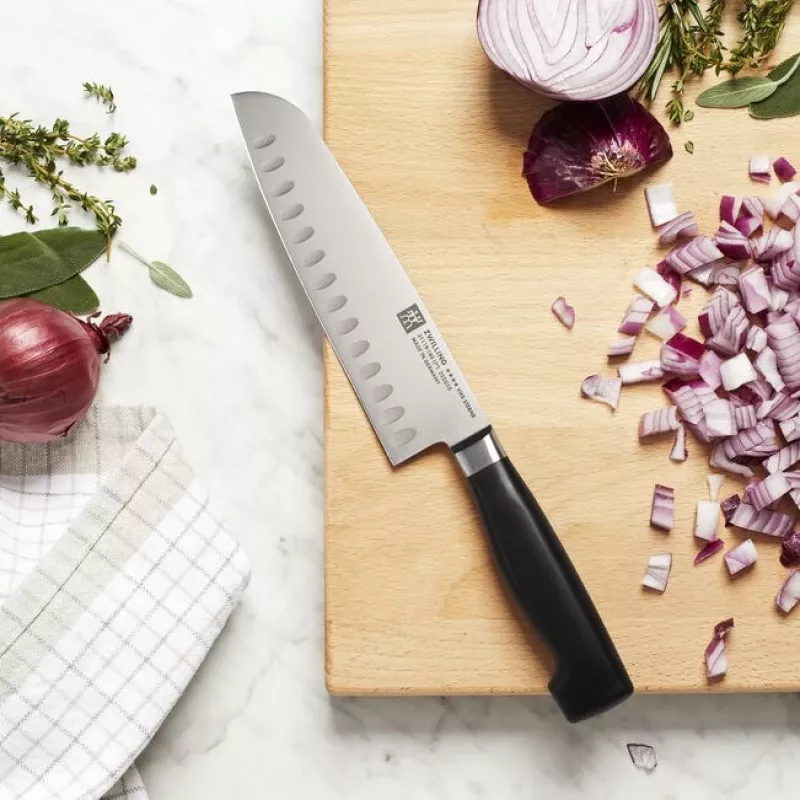Santoku peilis ZWILLING Santoku plieninis ašmenys 18 cm, 1 vnt.