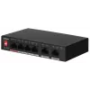 Dahua Technology PFS3006-4ET-60 Nevaldomas L2 Fast Ethernet (10/100) PoE jungiklis juodas