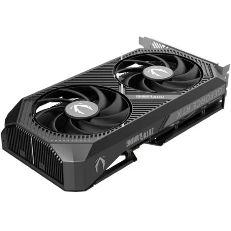 Vaizdo plokštė ZOTAC GeForce RTX 5050 Twin Edge – 8 GB GDDR6, 128 bitų, PCIe x8 5.0, dviejų ventiliatorių aktyvus aušinimas