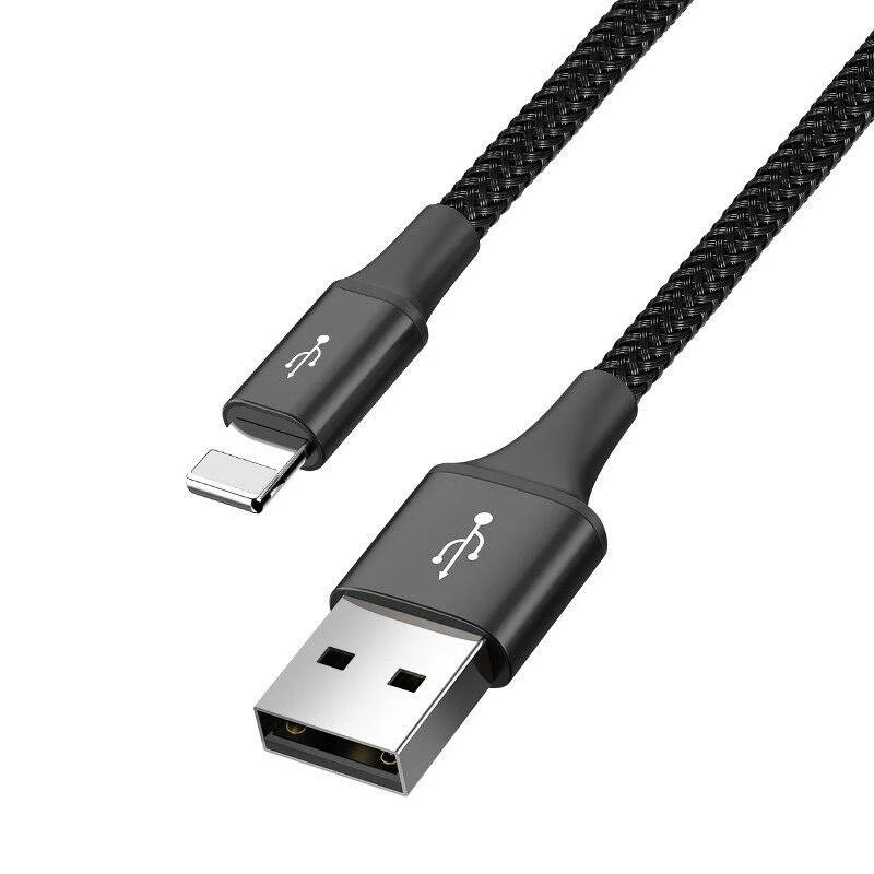 USB laidas Baseus Fast 4in1 2xUSB-C / Lightning / Micro 3,5A 1,2m (juodas)