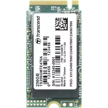 Transcend MTE470A SSD 256 GB vidinis M.2 2242 PCIe 3.0 x4 NVMe