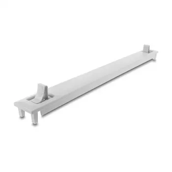 Aklas skydelis DELOCK 67274 – pilkas ABS, 1U, 1 vnt.