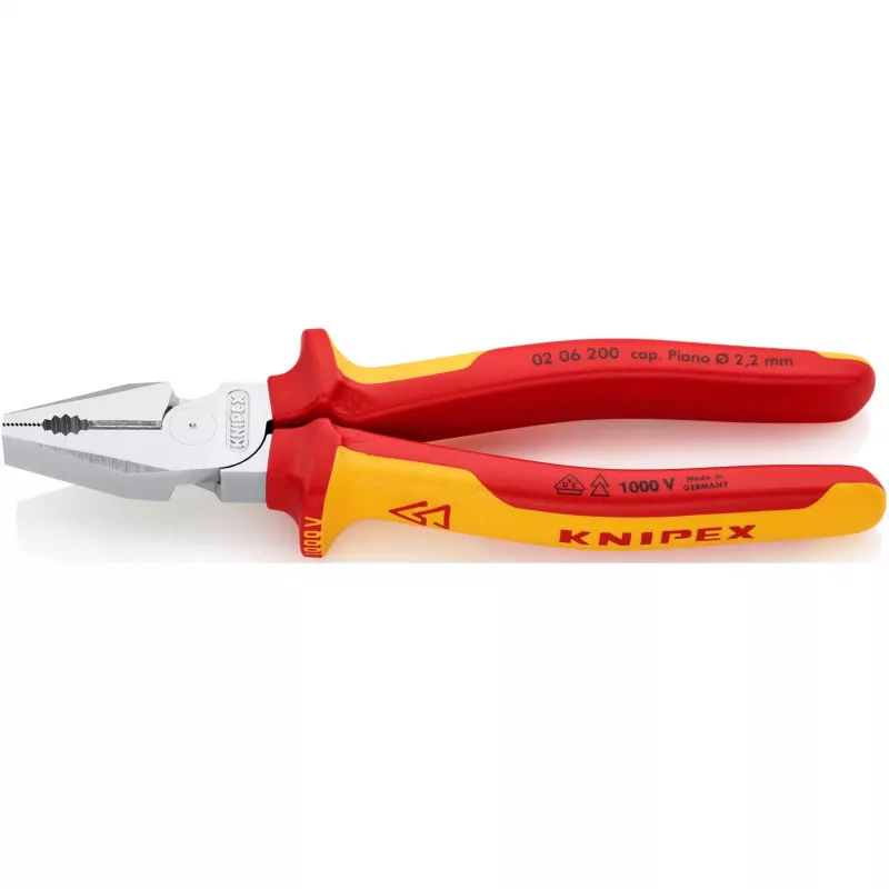Knipex 02 06 200 replės – Lineman's pliers (elektriko replės)