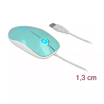Pelė DeLOCK 12538 USB Type-A optinė, ambidekstrinė