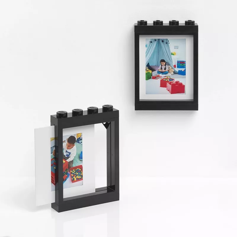 Rėmelis nuotraukoms Room Copenhagen LEGO rėmelis Black – tinka LEGO minifigūrėlių eksponavimui