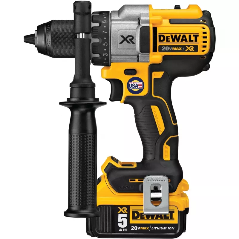 DeWALT DCD991P2 Juoda, Pilka, Geltona 2000 RPM