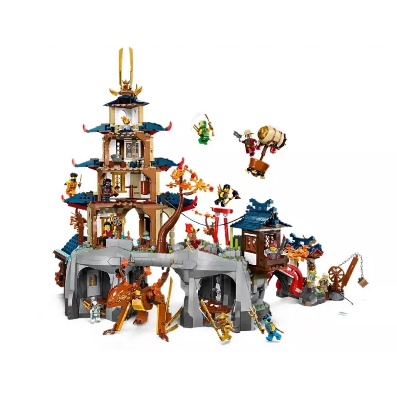 LEGO Ninjago 71814 Turnyro šventyklos miestas