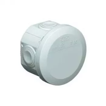 OBO Bettermann 2007029 Abzdiegų dėžutė T25 80x51 mm šviesiai pilka (RAL 7035) IP65