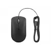 Laidinė optinė pelė Lenovo GY51D20875 USB Type-C, ambidekstrinė, 2400 DPI, 4 mygtukai, juoda