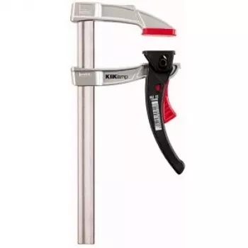 Gnybtinis spaustuvas BESSEY KliKlamp KLI16 16 cm nerūdijantis plienas juoda raudona