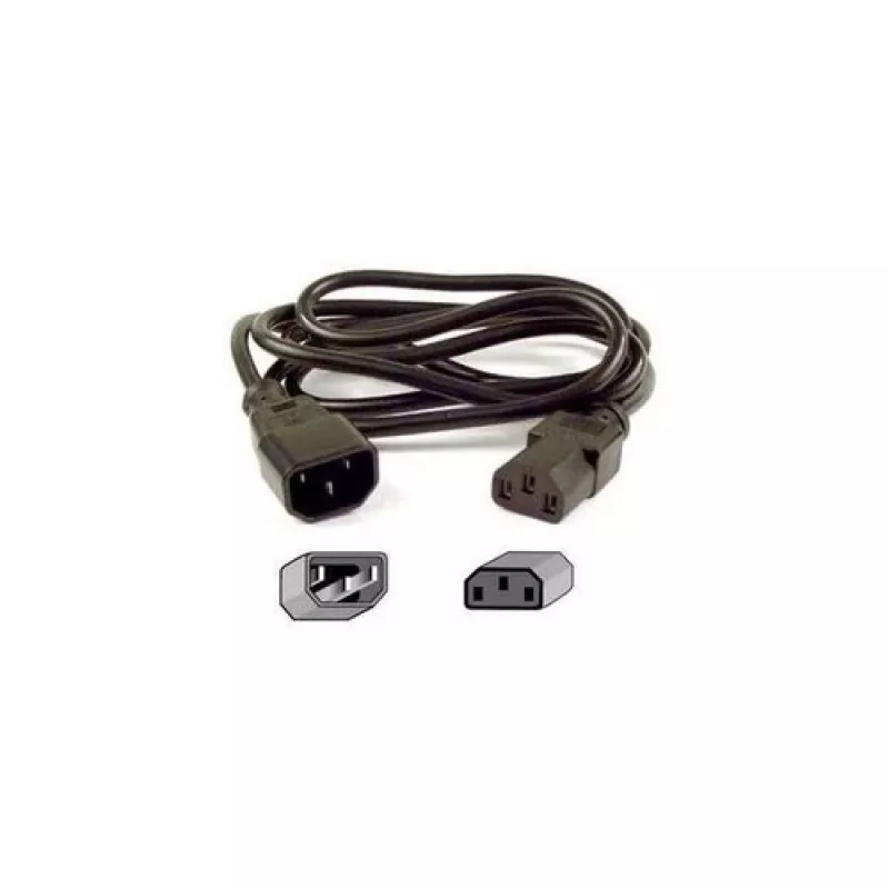 Maitinimo laidas Eaton 1010081 Juodas 1,7 m C14 jungtis Kištukas F tipo