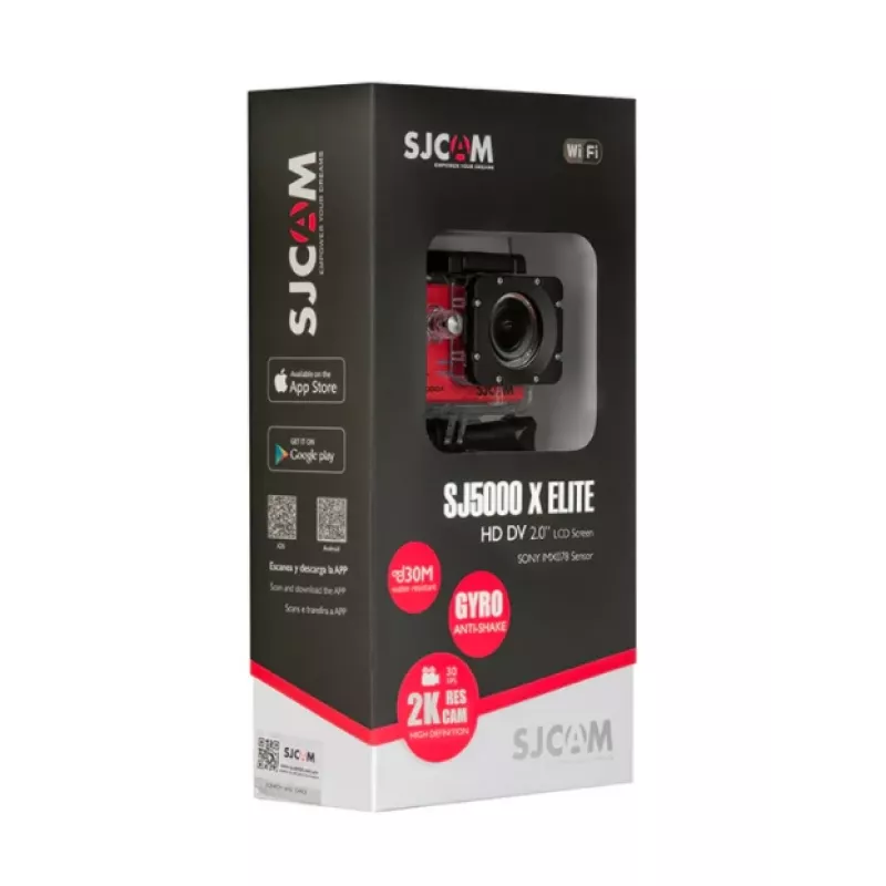 Veiksmo kamera SJCAM SJ5000X 12 MP Full HD Wi-Fi 60 kadrų per sekundę