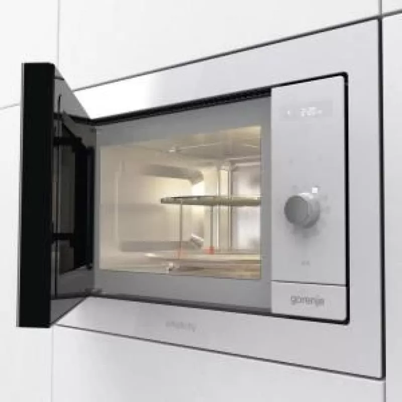 Gorenje BM235G1SYW balta kombinuota mikrobangų krosnelė įmontuojama 23 L 900 W