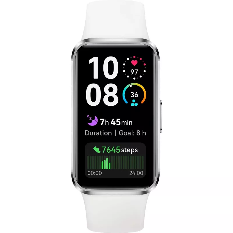 Huawei Band 10 AMOLED apyrankė aktyvumo stebėjimui 3,73 cm (1,47 colio) balta