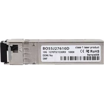 SFP+ siųstuvas CBO SFP-10G-BX-U 10G 1310nm vieno pluošto linijoms