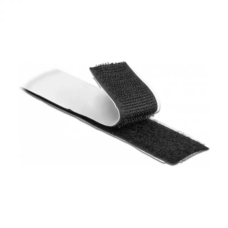 Lipnusis velcro diržas DeLOCK 19072, 5m x 25mm, juodas