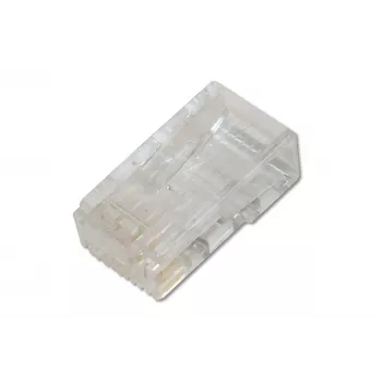Digitus CAT 6A modulinis kištukas apvaliam kabeliui, ekranuotas, 100 vnt. RJ-45 vyriškas