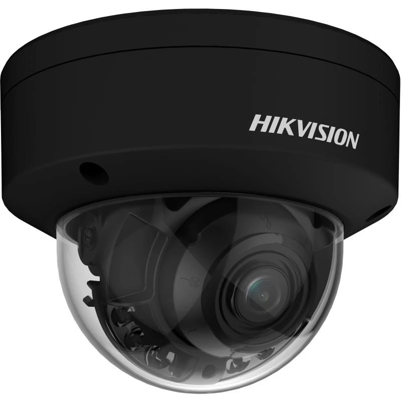 Hikvision Pro Series su ColorVu DS-2CD2747G2HT-LIZS(2.8-12)/eF/BLK Turret IP apsaugos kamera, vidaus ir lauko, 2688 x 1520 pikselių, lubų montavimui
